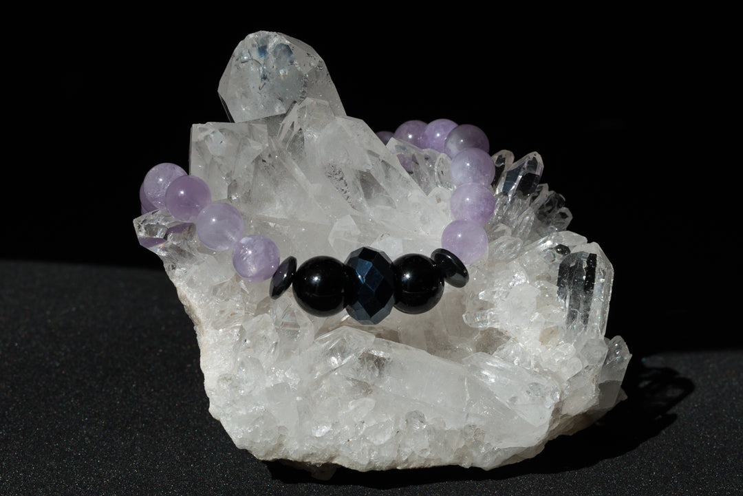 Handcrafted Amethyst Bracelet