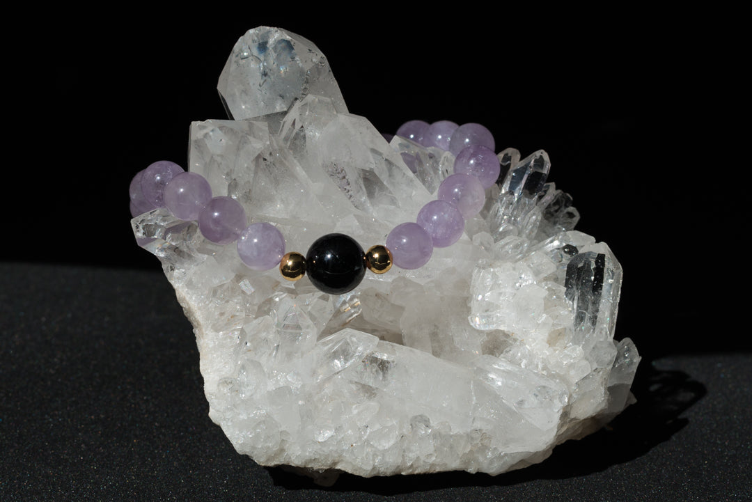 Handcrafted Amethyst Bracelet