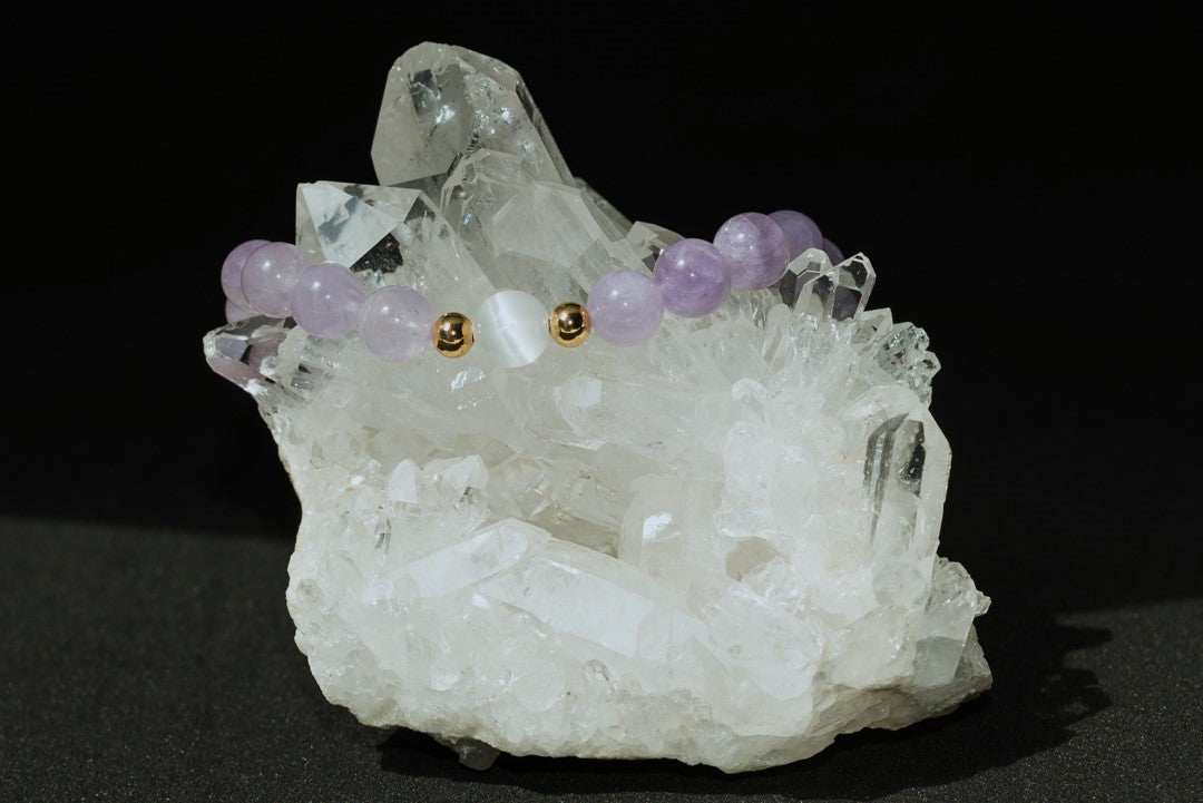 Handcrafted Amethyst Bracelet